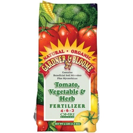 KELLOGG SUPPLY Kellogg 8648 4 lbs. Tomato & Vegetable Fertilizer 165179